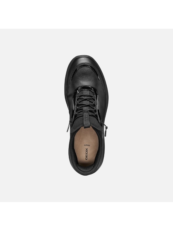 Geox Černé dámské tenisky Geox Plummery Plus