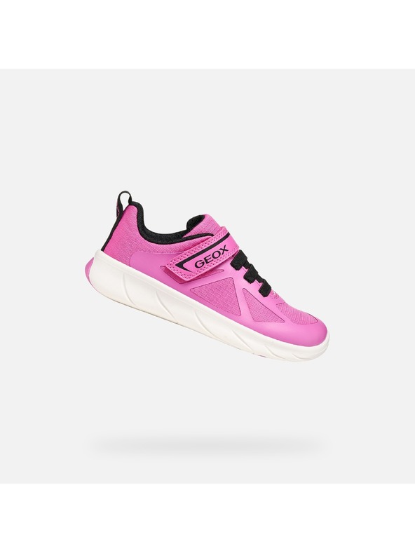 Geox Růžové dívčí tenisky Geox Foot-Run