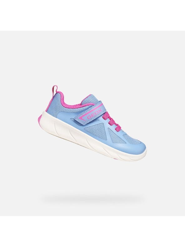 Geox Světle modré dívčí tenisky Geox Foot-run