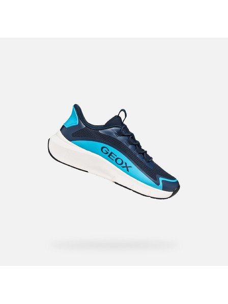 Geox Tmavě modré chlapecké tenisky Geox Pro-ran Fast in