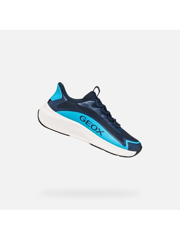 Geox Tmavě modré chlapecké tenisky Geox Pro-ran Fast in
