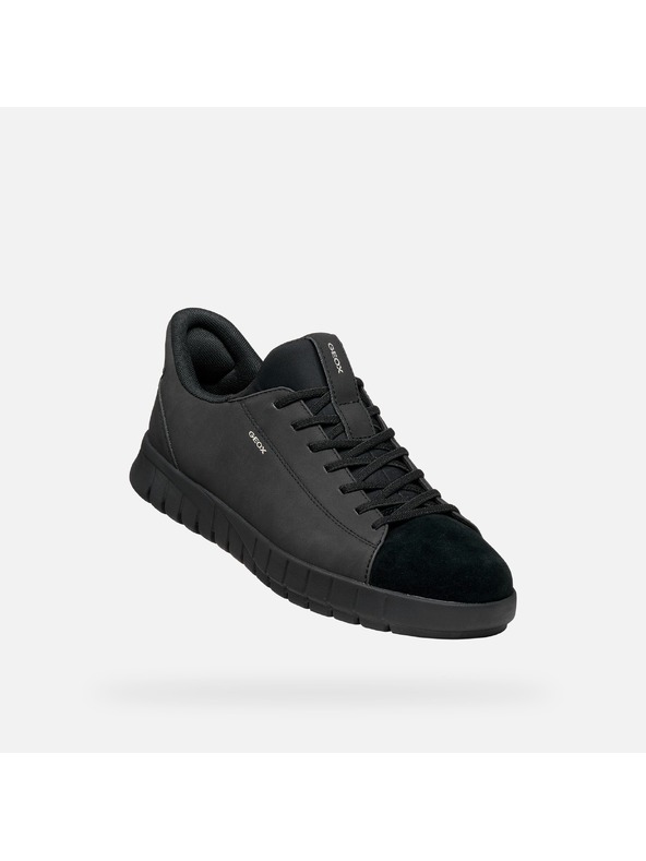 Geox Černé pánské tenisky Geox Flextride Plus