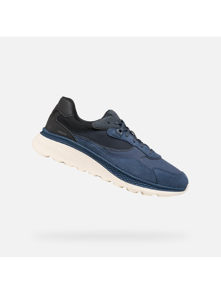 Geox Tmavě modré pánské tenisky Geox Spherica Actif X1