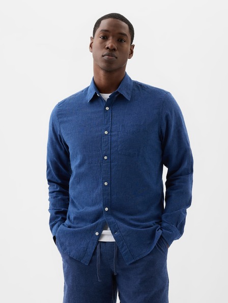 GAP Lněná košile Standard Fit GAP