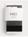 Marks & Spencer Síťované punčochy ke kolenům Marks & Spencer černá