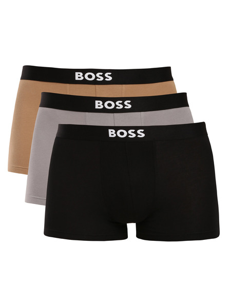 BOSS Sada tří - pánské boxerky BOSS vícebarebné