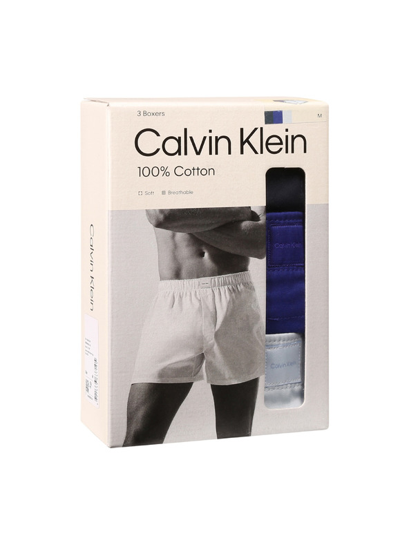 Calvin Klein Sada tří - pánské trenky Calvin Klein vícebarevné