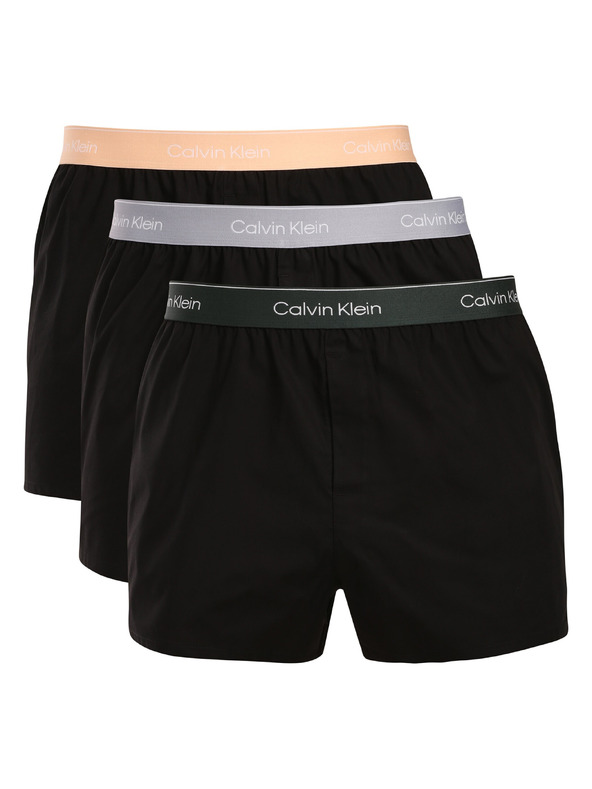 Calvin Klein Sada tří - pánské trenky Calvin Klein vícebarevné