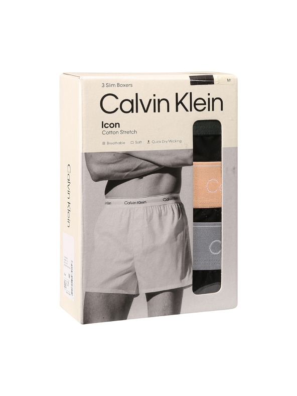 Calvin Klein Sada tří - pánské trenky Calvin Klein vícebarevné