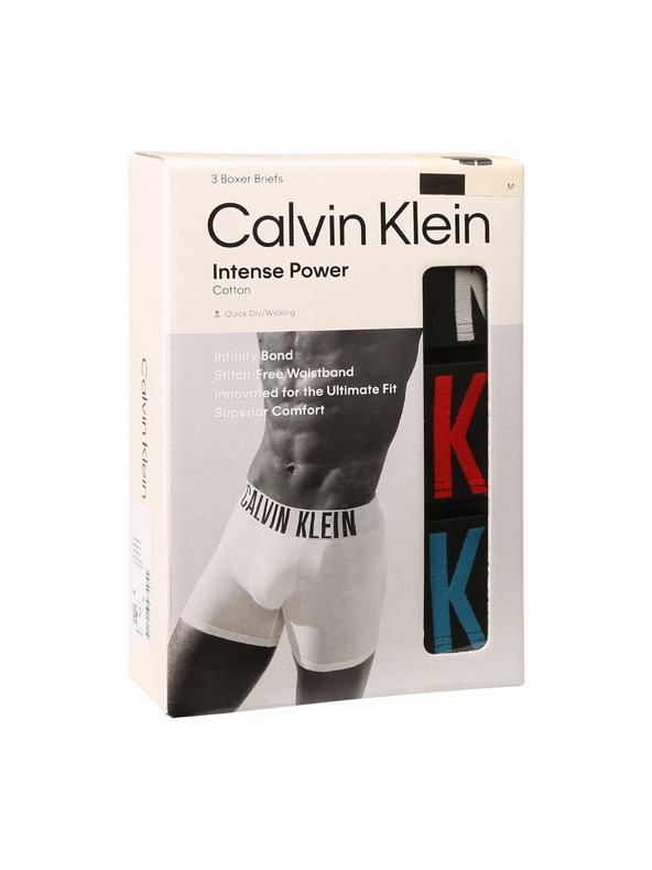 Calvin Klein Sada tří - pánské boxerky Calvin Klein černé