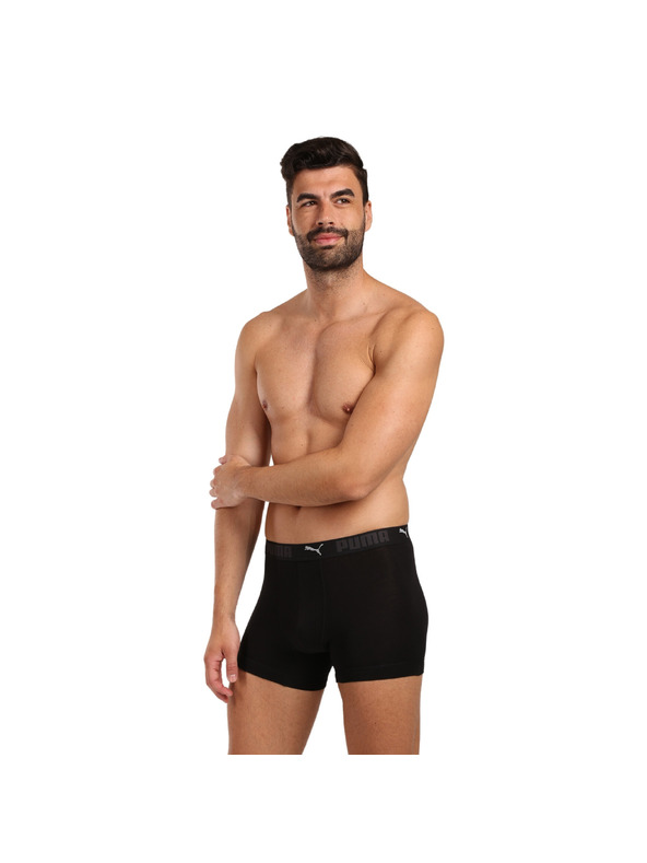 Puma Sada dvou - pánské boxerky Puma černé