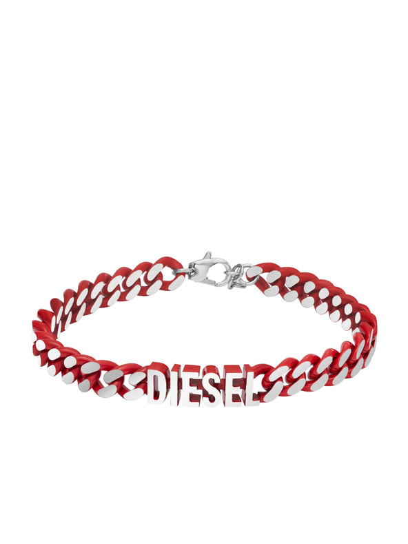Diesel Unisex ocelový náramek Diesel Font DX1415040