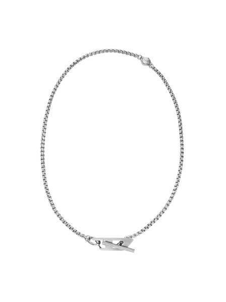 Diesel Unisex ocelový náhrdelník Diesel D Logo DX1477040