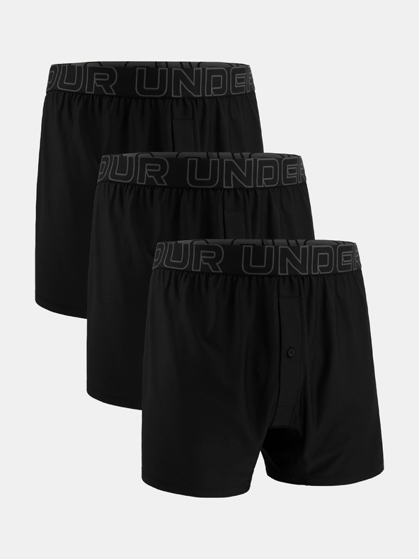 Under Armour Pánské boxerky Under Armour M UA Lounge Tech Mesh Boxer 6in (3ks)