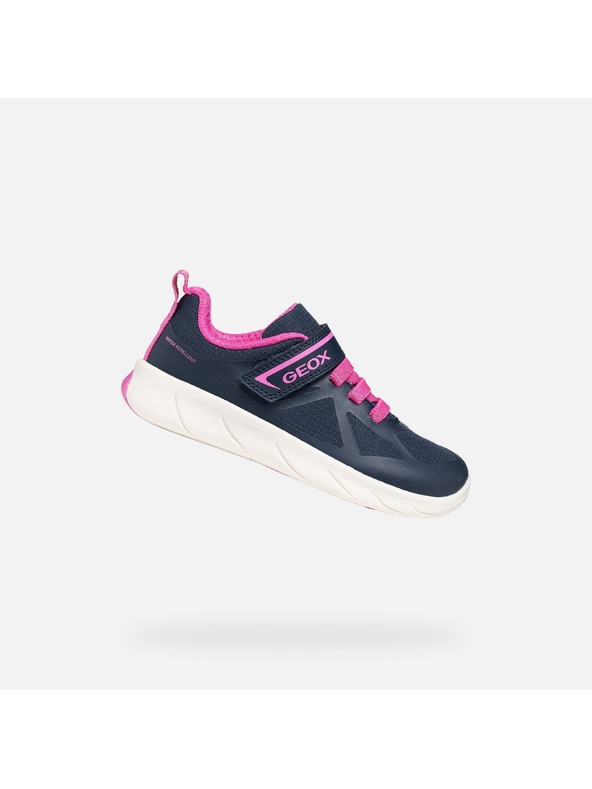 Geox Tmavě modré dívčí tenisky Geox Foot-run