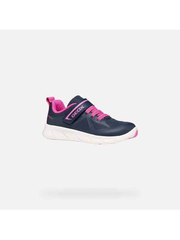 Geox Tmavě modré dívčí tenisky Geox Foot-run