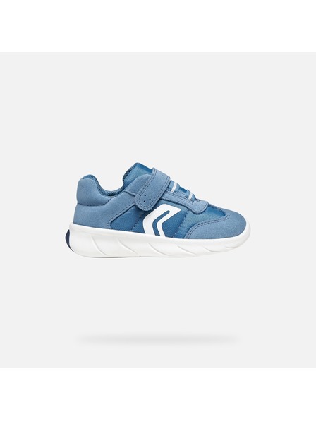 Geox Světle modrá chlapecká obuv Geox Foot-run