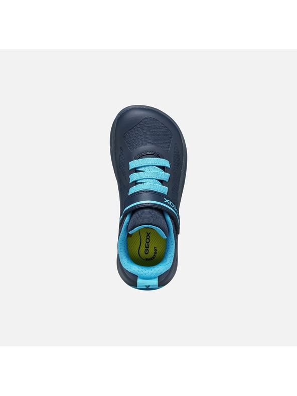 Geox Tmavě modré chlapecké tenisky Geox Foot-run