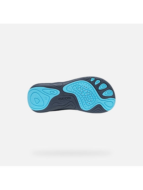 Geox Tmavě modré chlapecké tenisky Geox Foot-run