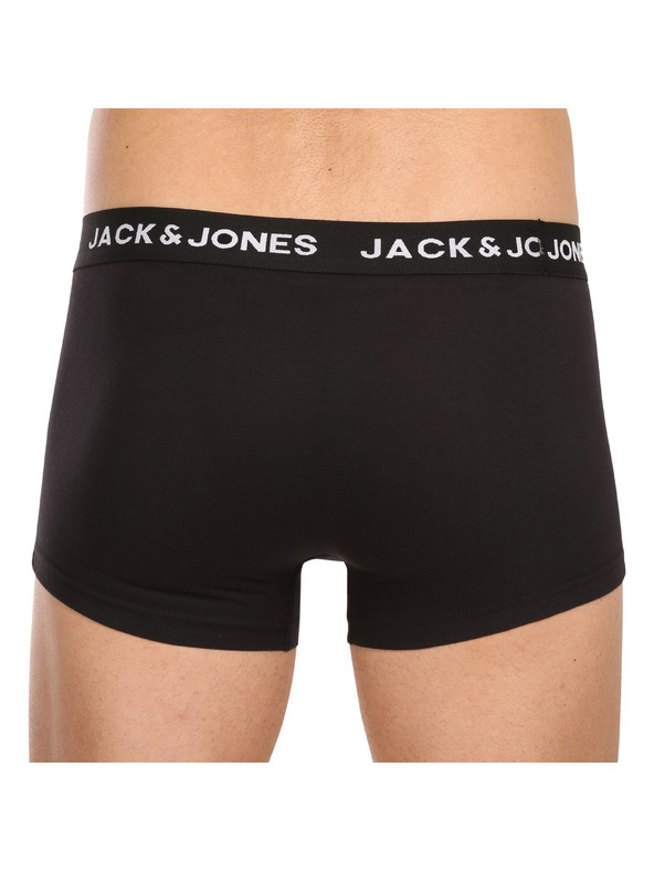 Jack & Jones Sada deseti - pánské boxerky Jack and Jones černé