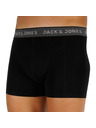Jack & Jones Sada tří černých boxerek Jack & Jones
