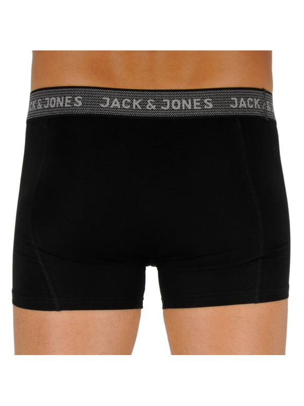 Jack & Jones Sada tří černých boxerek Jack & Jones