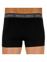 Jack & Jones Sada tří černých boxerek Jack & Jones