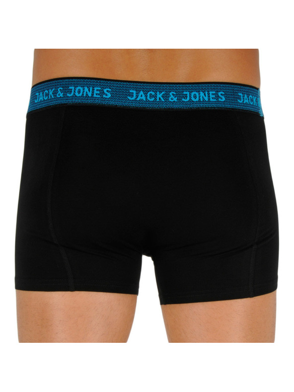 Jack & Jones Sada tří černých boxerek Jack & Jones