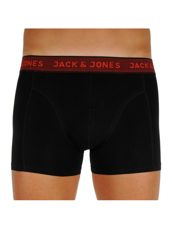 Jack & Jones Sada tří černých boxerek Jack & Jones