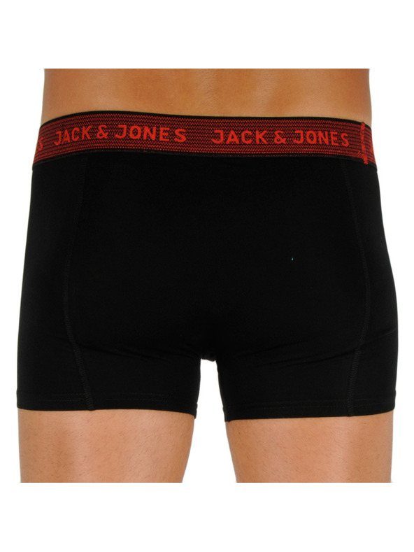 Jack & Jones Sada tří černých boxerek Jack & Jones