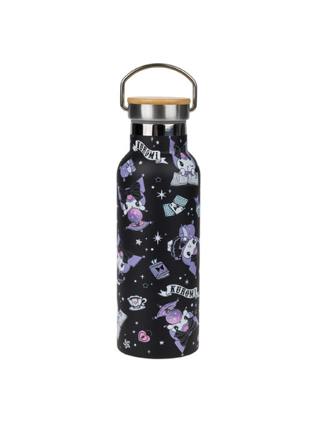 BAAGL  BAAGL Termoláhev s bambusovým víčkem Kuromi Fortune Dream, 500 ml