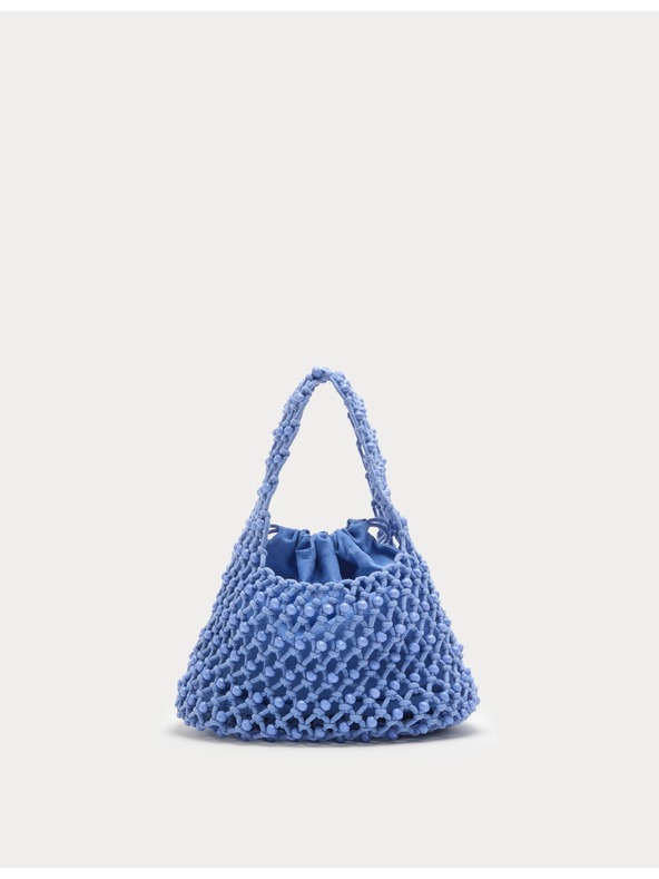 Marks & Spencer Příruční taška s korálky Macrame Marks & Spencer modrá