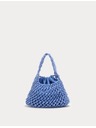 Marks & Spencer Příruční taška s korálky Macrame Marks & Spencer modrá