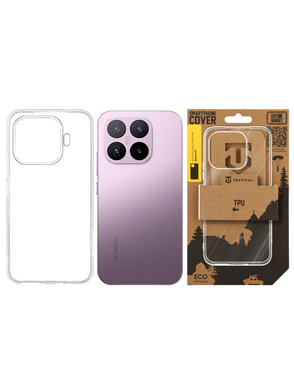 Tactical Tactical TPU Kryt pro Xiaomi 17T Transparent