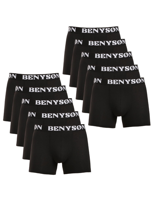 Benysøn Sada deseti - pánské boxerky Benysøn černé (4004/4004)