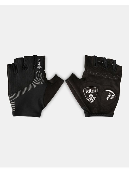 Kilpi Unisex cyklistické rukavice Kilpi GELENI-U Černá