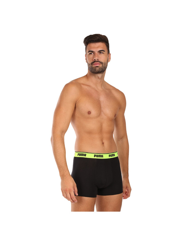 Puma Sada tří - pánské boxerky Puma černé