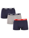 Puma Sada tří - pánské boxerky Puma vícebarevné
