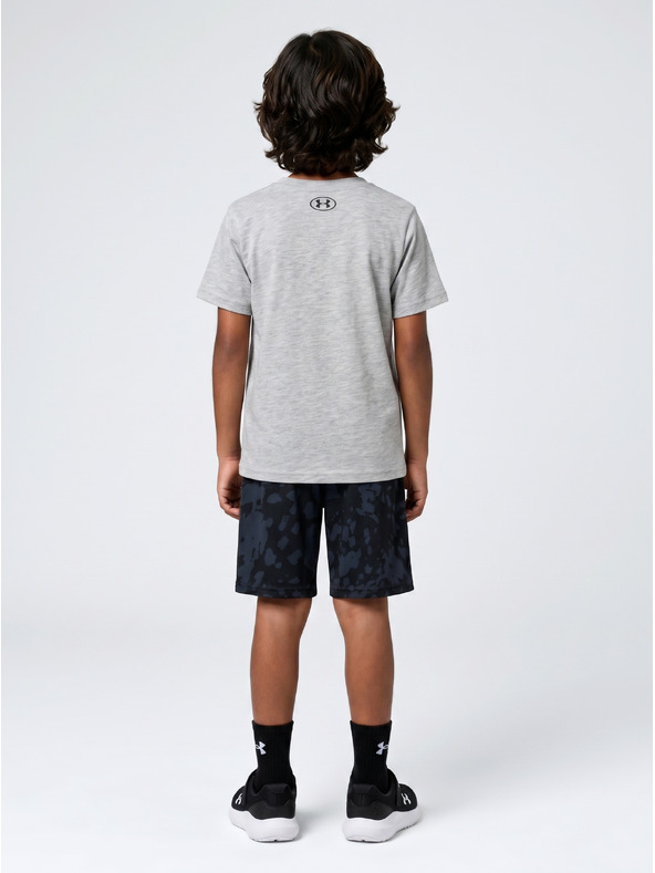 Under Armour Chlapecký set Under Armour UA PRINTED SS SHORT SET-GRY