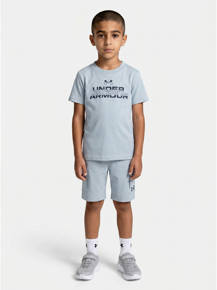Under Armour Chlapecký set Under Armour UA CARGO SHORT SET-BLU