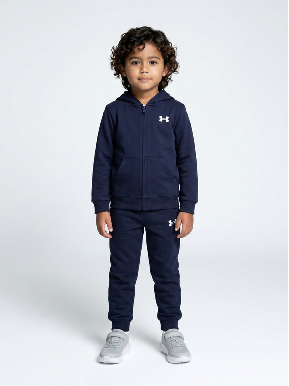 Under Armour Chlapecký set Under Armour UA BRANDED LOGO FZ SET-NVY