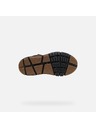 Geox Hnědá chlapecká kotníková obuv Geox Flexyper