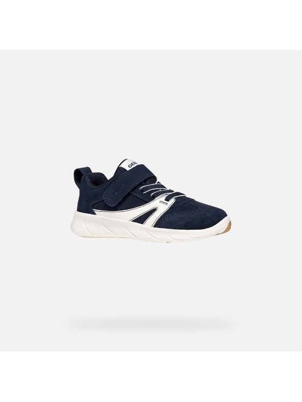 Geox Tmavě modré chlapecké barefoot tenisky Geox Foot-run