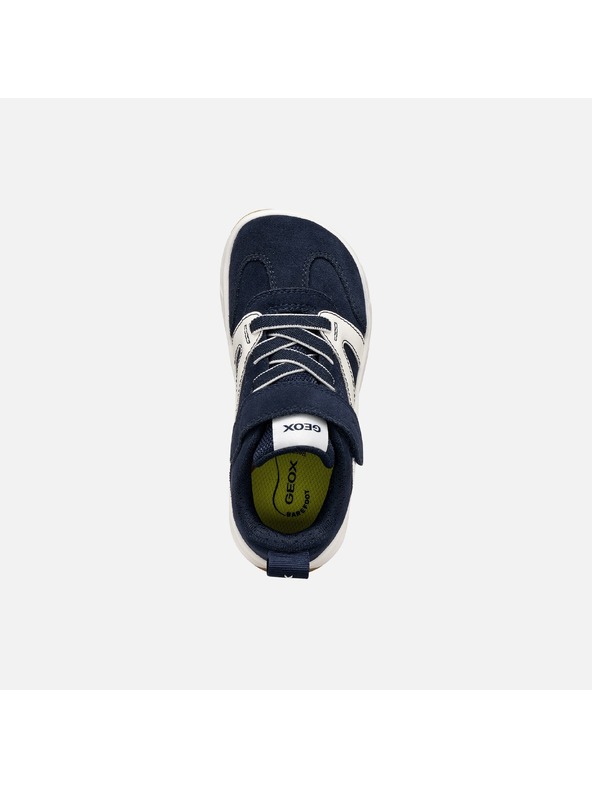 Geox Tmavě modré chlapecké barefoot tenisky Geox Foot-run