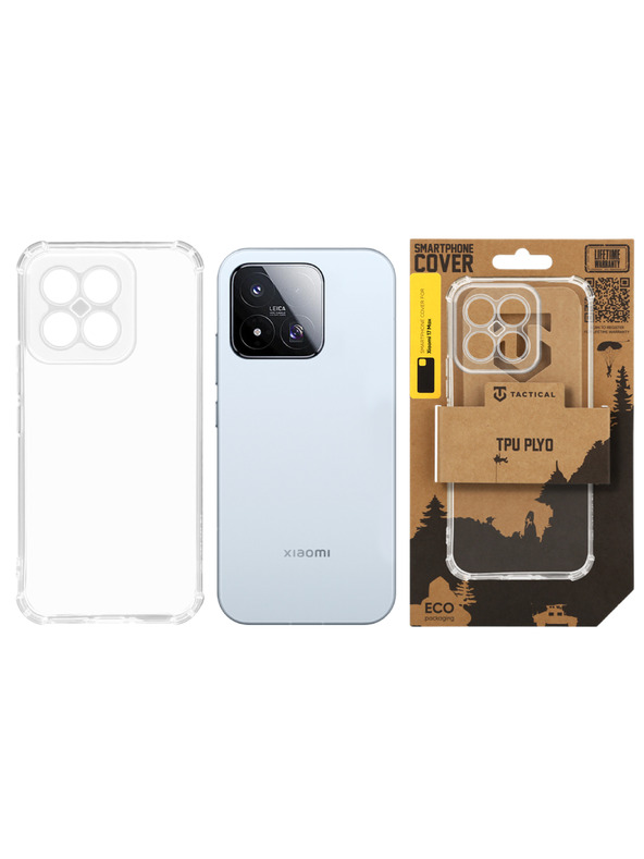 Tactical Tactical TPU Plyo Kryt pro Xiaomi 17 Max Transparent