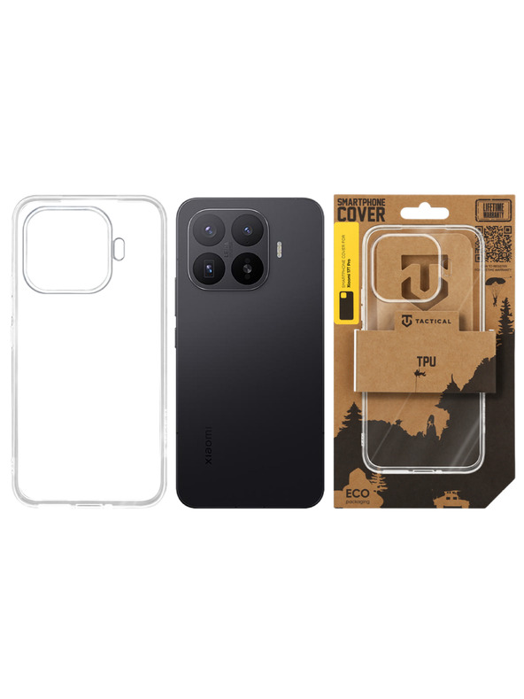 Tactical Tactical TPU Kryt pro Xiaomi 17T Pro Transparent