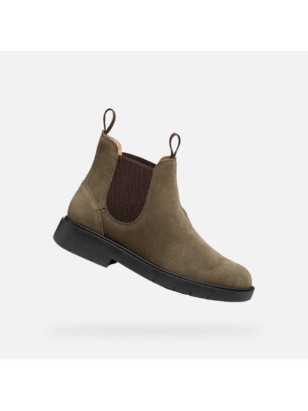 Geox Khaki dámská kotníková obuv Geox Spherica Ec1