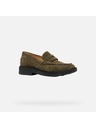 Geox Khaki dámské mokasíny Geox Spherica EC1