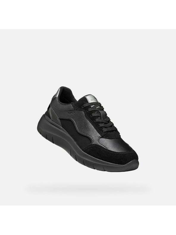 Geox Černé dámské tenisky Geox Plummery