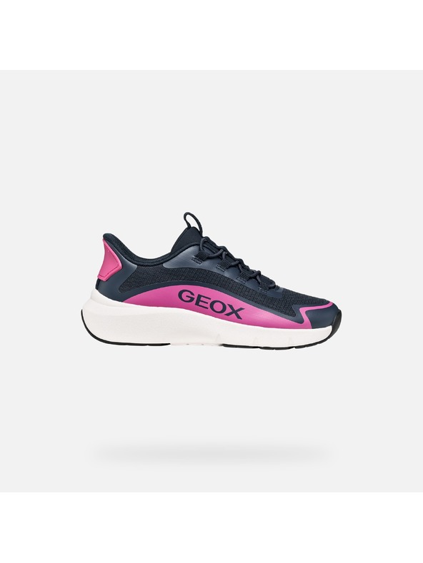 Geox Tmavě modré dívčí tenisky Geox Pro-ran Fast in